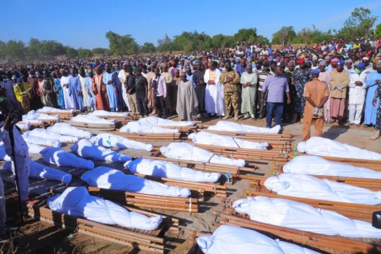 A “gruesome” massacre against farmers in northeastern Nigeria killed “tens of people killed”