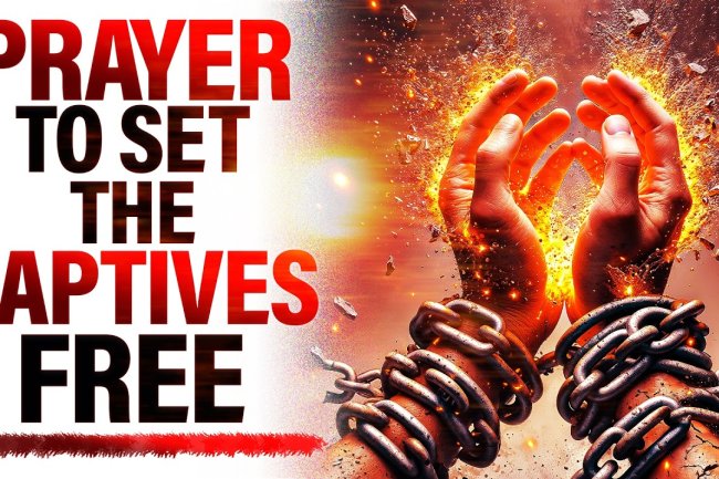 May the Lord heal and embrace all captive